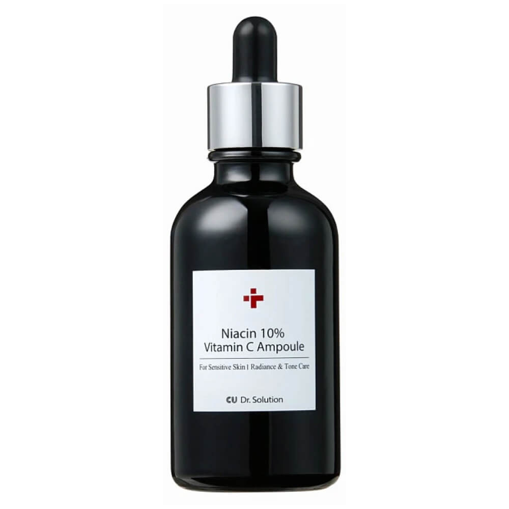 Ампула для ровного тона с ниацинамидом CUSKIN Dr.Solution Niacin 10% Vitamin C Ampoule, 50 мл